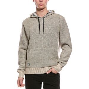 Point Zero Mens  Semi Fit Hoodie, White